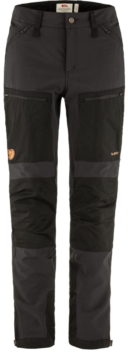 Fjällräven Damen Keb Agile Trekkinghose, 40S - Black