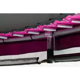 Salta Comfort Edition Ground 183 cm inkl. Sicherheitsnetz pink