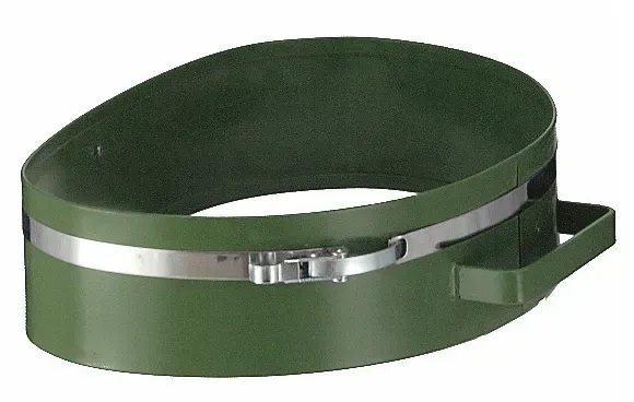 Abfallwagen Zubehör Beutelhalter-Ring Straßenwärte Grün 33cm Abfallsackhalter-Ring aus Stahl mit Beutelhalter