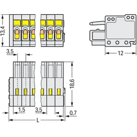 WAGO GmbH &amp; Co. KG Federleiste 734-118