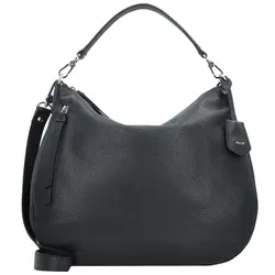 abro Adria Handtasche Leder 34.5 cm  schwarz