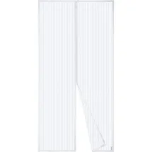 luxuskollektion Fliegengitter Tür Magnet Insektenschutz 120 x 210 cm Weiß