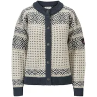 Dale of Norway Hannah Cardigan Off White/Steel/Lightcharcoal XL