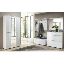 Möbel Kraft Vitreo Neo 90 x 99 x 41 cm Soft Close weiß