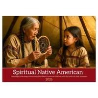 Calvendo Spiritual Native American (Desk Calendar 2026 DIN A5