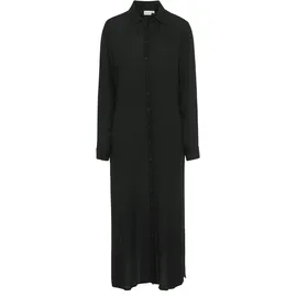LASCANA Hemdblusenkleid Cover-Up Schwarz 40