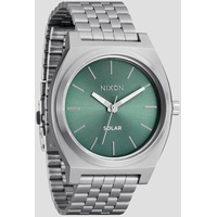 Nixon Time Teller Solar Uhr silver  /  jade sunray Gr. Uni