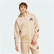 Adidas New Z.N.E. Reißverschlusspullover Magic Beige M