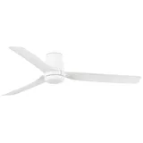 faro BARCELONA Punt Tub 130 cm Deckenventilator Weiß