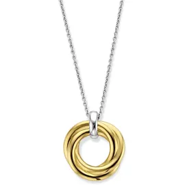 Ti Sento Kette The Twisted Circle gold/silber