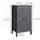 VitaliSpa Kinderkleiderschrank Ajaton 70 x 120,6 cm Spanplatte grau
