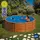 Gre Pool Sicilia Rund 460 x 120 cm inkl. Filterpumpe und Poolleiter
