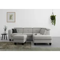 sit&more Stauraumhocker Belluci 58 x 48 x 58 cm Silber
