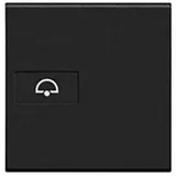 Legrand Wippe Living&Light Anthrazit L4916M2D Axial-Wippe Glocke 2-Modulig