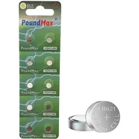 PoundMax 10x AG1, LR621, LR60, 364 SR621SW 1,5V Alkaline