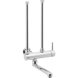 Einhebelmischer für Elektro Warmwasserbereiter (Ausführung: Einhebelmischer für Elektro-Warmwasserbereiter KWC ND Ausladung 192 mm chrom)