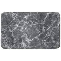 Sanilo Badteppich Marmor Grau 50 x 80 cm