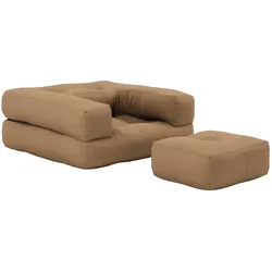 KARUP Design - Mini Cube Kinder-Futonsessel, mocca