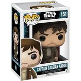 Funko Pop! Bobble: Star Wars Rogue One Captain Cassian Andor 151 - - Vinyl Figur