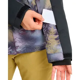 Roxy Jetty Block Jacke Snowboardjacke Frost Gray Pinetrees S