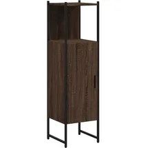 vidaXL Badschrank Eichen-Optik 33x33x120,5 cm braun