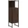 vidaXL Badschrank Eichen-Optik 33x33x120,5 cm braun