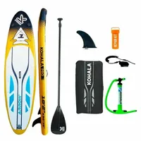 BigBuy Aufblasbares Paddel-Board mit Zubehör Kohala Arrow 1 Gelb