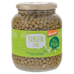 NurPuur Erbsen demeter 680g