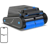 U8 Poolrobot für Boden und Wände,Wasserlinie, Schwarz, mit APP