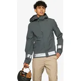 Fahrrad Regenjacke City 540 Herren sichtbar bei Nacht grün grün 2XL