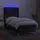 vidaXL Boxspringbett 100 x 200 cm Schwarz