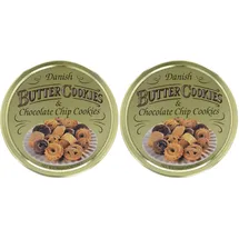 QUEENS Danish Butter Cookies, Traditionelle dänische Butterkekse, 500 g