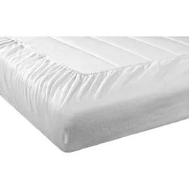 Setex Spannbettlaken Feinbiber 140 x 200 cm weiß