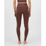 Mons Royale Solace Merino Seamless Tights Braun XS