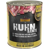 Belcando 800g Super Premium Huhn & Ente mit Hirse & Karotten Belcando Hundefutter nass