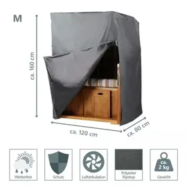 Mr. Deko Aero Protect 120 x 80 x 160 cm Dunkelgrau