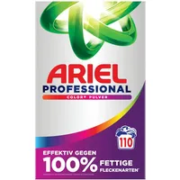 Ariel Professional Waschpulver Waschmittel Color+, bekämpft alle Arten von Fettflecken, für den professionellen Gebrauch