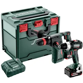 Metabo Akku Combo Set 2.4.8 18 V BS 18 LT BL + KH 18 LTX BL 24 Q; metaBOX 340