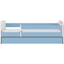 raumhirsch furniture Kinderbett Raumhirsch 80 x 180 cm Holzwerkstoff blau