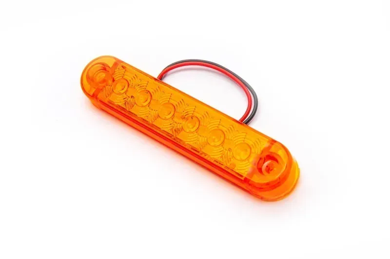LED Markerlicht 6 LED FR0173S 12-24V 100mm Gelb