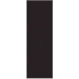 vidaXL Fussmatte 60 x 180 cm Schwarz