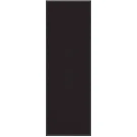 vidaXL Fussmatte 60 x 180 cm Schwarz