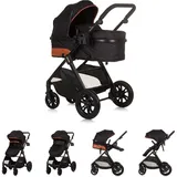 Chipolino Harmony 2 in 1 Wickeltasche, Obsidian Black