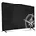 kwmobile 40" TV Abdeckung Indoor - Fernseher Hülle Bildschirmschutz Abdeckung - TV Bildschirm Staubschutzhülle - Fernsehabdeckung - Weiß Schwarz