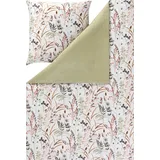 Estella Bettwäsche Bio Wendebettwäsche "Maria", Mako-Satin, Ranke grün