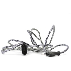 NUD Collection - Extension Cord Verlängerungskabel, Zebra Skin (TT-90)