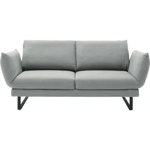 Schöner Wohnen 2-Sitzer "Spin, Multifunktionssofa, bequem und hochwertig verarbeitet", silber, B:228cm H:85cm T:215cm, 100% Polyester, SCHÖNER WOHNEN-KOLLEKTION, Sofas, Drehsitz-Funktion, USB-Anschluss, Armlehnfunktion, Rückenverstellung