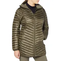 Jack Wolfskin ATMOSPHERE COAT W winddichter Daunenmantel, Granite, L