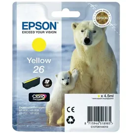 Epson 26 gelb + Alarm