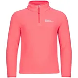 Jack Wolfskin Taunus Fleece Mit Halbem Reißverschluss - Sunset Coral - 92 cm